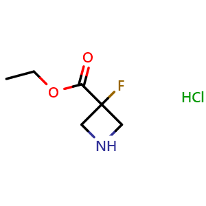 ethyl 3-fluoroazetidine-3-carboxylate hydrochloride