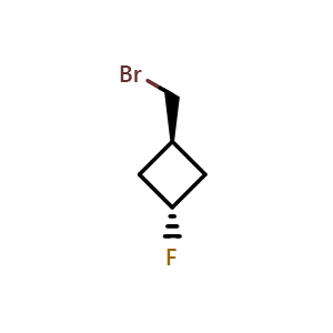 trans-1-(bromomethyl)-3-fluorocyclobutane