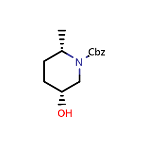 benzyl (2S,5R)-5-hydroxy-2-methylpiperidine-1-carboxylate