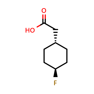 2-[(1r,4r)-4-fluorocyclohexyl]acetic acid