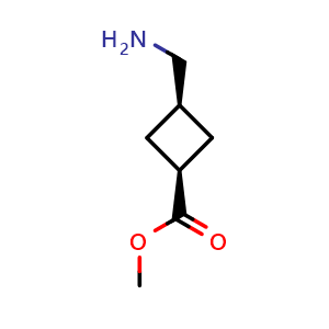 methyl cis-3-(aminomethyl)cyclobutane-1-carboxylate
