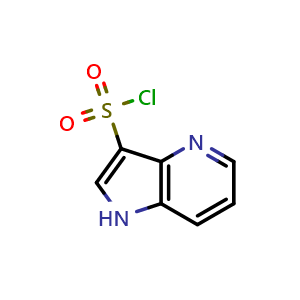 1H-pyrrolo[3,2-b]pyridine-3-sulfonyl chloride