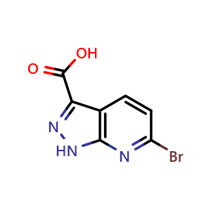 6-bromo-1H-pyrazolo[3,4-b]pyridine-3-carboxylic acid
