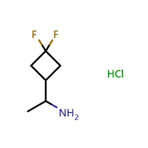 1-(3,3-difluorocyclobutyl)ethan-1-amine hydrochloride