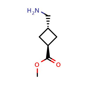 methyl trans-3-(aminomethyl)cyclobutane-1-carboxylate
