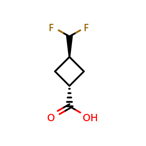 trans-3-(difluoromethyl)cyclobutane-1-carboxylic acid