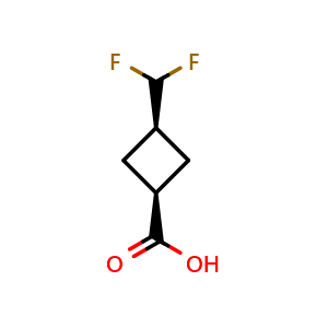 cis-3-(difluoromethyl)cyclobutane-1-carboxylic acid