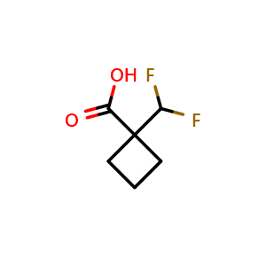 1-(difluoromethyl)cyclobutane-1-carboxylic acid
