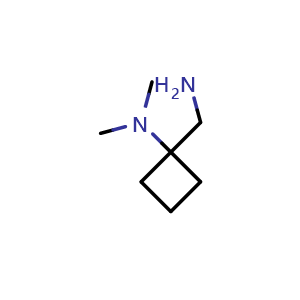 1-(aminomethyl)-N,N-dimethylcyclobutan-1-amine