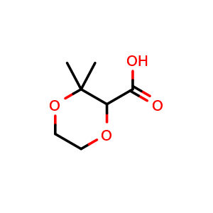 3,3-dimethyl-1,4-dioxane-2-carboxylic acid