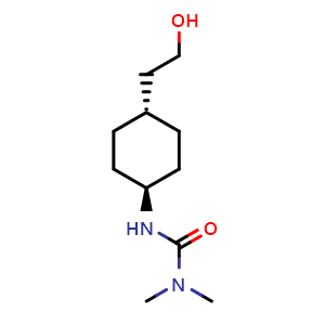 3,3-dimethyl-1-[(1r,4r)-4-(2-hydroxyethyl)cyclohexyl]urea