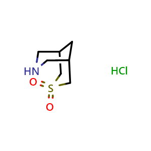 3-thia-7-azabicyclo[3.3.1]nonane 3,3-dioxide hydrochloride