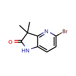5-bromo-3,3-dimethyl-1H,2H,3H-pyrrolo[3,2-b]pyridin-2-one
