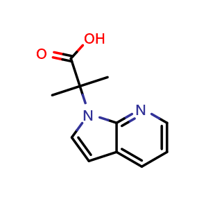 2-methyl-2-{1H-pyrrolo[2,3-b]pyridin-1-yl}propanoic acid