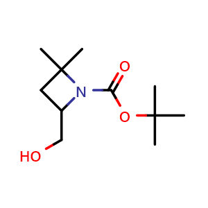 tert-butyl 4-(hydroxymethyl)-2,2-dimethylazetidine-1-carboxylate