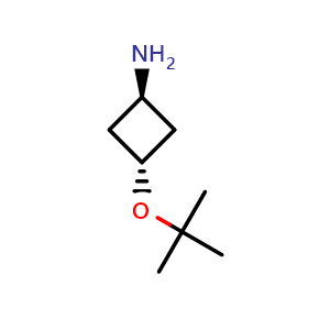 trans-3-(tert-butoxy)cyclobutan-1-amine