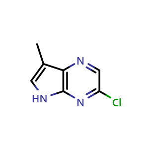 3-chloro-7-methyl-5H-pyrrolo[2,3-b]pyrazine