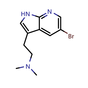 (2-{5-bromo-1H-pyrrolo[2,3-b]pyridin-3-yl}ethyl)dimethylamine