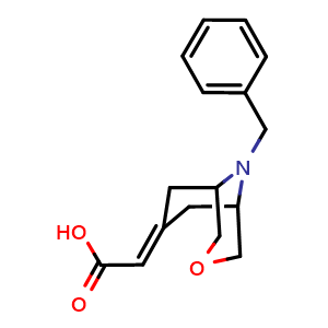 2-{9-benzyl-3-oxa-9-azabicyclo[3.3.1]nonan-7-ylidene}acetic acid