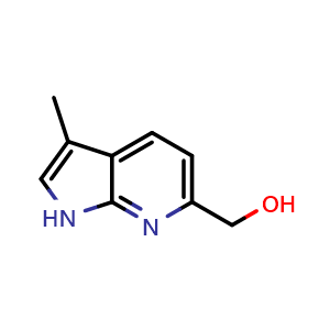 {3-methyl-1H-pyrrolo[2,3-b]pyridin-6-yl}methanol