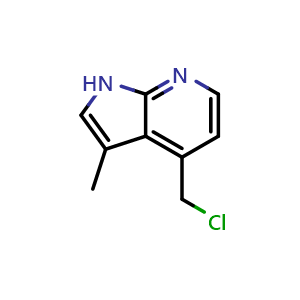 4-(chloromethyl)-3-methyl-1H-pyrrolo[2,3-b]pyridine