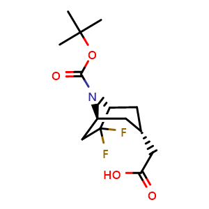 exo-8-boc-6,6-difluoro-8-azabicyclo[3.2.1]octane-3-acetic acid