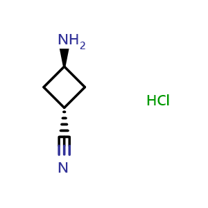trans-3-aminocyclobutanecarbonitrile hydrochloride
