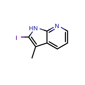 2-iodo-3-methyl-1H-pyrrolo[2,3-b]pyridine