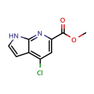 methyl 4-chloro-1H-pyrrolo[2,3-b]pyridine-6-carboxylate
