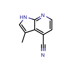 3-methyl-1H-pyrrolo[2,3-b]pyridine-4-carbonitrile