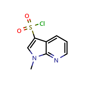 1-methyl-1H-pyrrolo[2,3-b]pyridine-3-sulfonyl chloride
