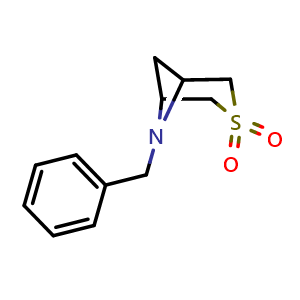 6-benzyl-3-thia-6-azabicyclo[3.1.1]heptane-3,3-dione