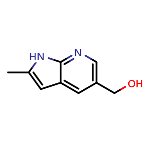 {2-methyl-1H-pyrrolo[2,3-b]pyridin-5-yl}methanol