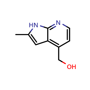 {2-methyl-1H-pyrrolo[2,3-b]pyridin-4-yl}methanol
