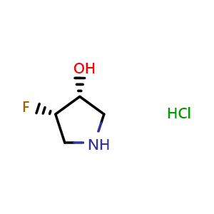 (3R,4S)-4-fluoropyrrolidin-3-ol hydrochloride