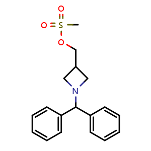 [1-(diphenylmethyl)azetidin-3-yl]methyl methanesulfonate