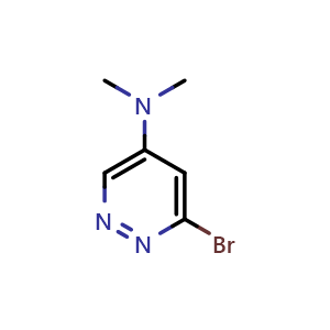 6-bromo-N,N-dimethylpyridazin-4-amine