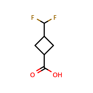 3-(difluoromethyl)cyclobutane-1-carboxylic acid