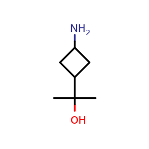 2-(3-aminocyclobutyl)propan-2-ol