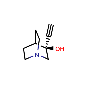 (3S)-3-ethynyl-1-azabicyclo[2.2.2]octan-3-ol