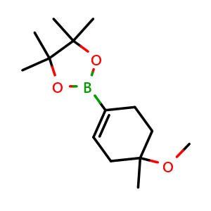 2-(4-methoxy-4-methylcyclohex-1-en-1-yl)-4,4,5,5-tetramethyl-1,3,2-dioxaborolane