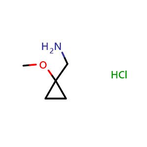 (1-methoxycyclopropyl)methanamine hydrochloride