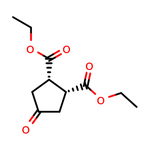 cis-4-oxo-1,2-cyclopentanedicarboxylic acid diethyl ester