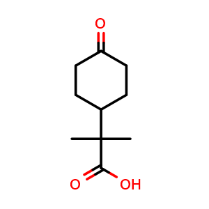 2-methyl-2-(4-oxocyclohexyl)propanoic acid