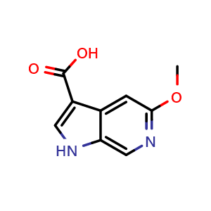 5-methoxy-1H-pyrrolo[2,3-c]pyridine-3-carboxylic acid