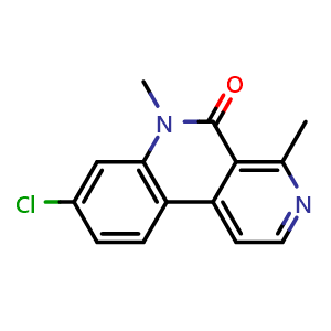 8-chloro-4,6-dimethyl-5H,6H-benzo[c]2,7-naphthyridin-5-one