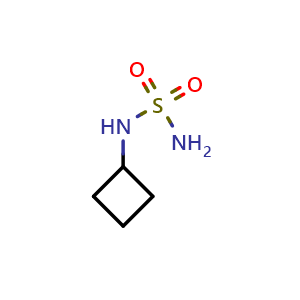 Chemical structure of N-cyclobutylaminosulfonamide , CAS 154743-03-0, AChemBlock P47895