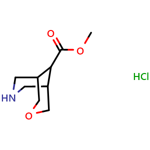 methyl 3-oxa-7-azabicyclo[3.3.1]nonane-9-carboxylate hydrochloride