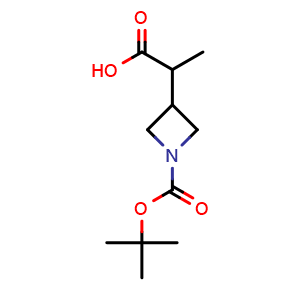 2-{1-[(tert-butoxy)carbonyl]azetidin-3-yl}propanoic acid