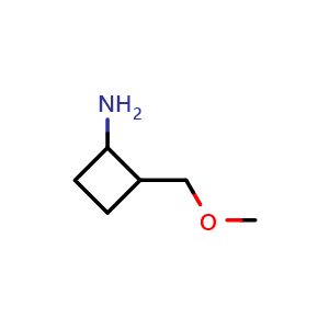 2-(methoxymethyl)cyclobutan-1-amine